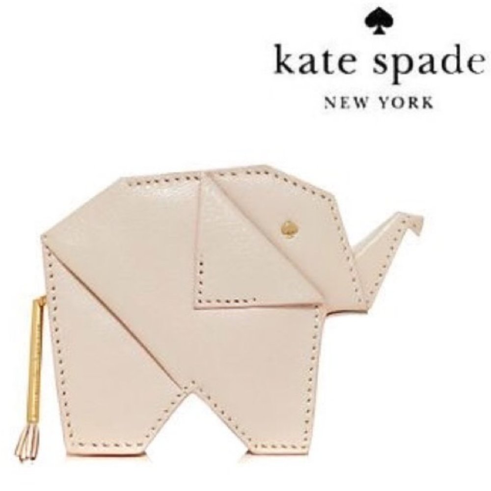 Kate Spade Strut Your Stuff Elephant Coin Purse RARE